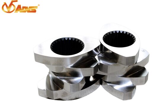 Buen precio Bloque de flexión de aleación resistente al desgaste con mecanizado CNC y diseño de línea de enchufe para extrusoras de tornillos gemelos en línea