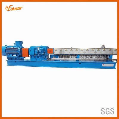 Buen precio PET + 30% Carbon Black Máquina de extrusión de tornillo de 77 mm con 600 kg/h para el procesamiento de alta eficiencia en línea