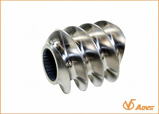Buen precio Elementos de doble tornillo completamente entrelazados de material Wr14 para extrusoras de doble tornillo en línea