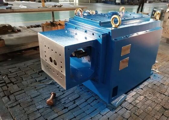 Buen precio Caja de engranajes de extrusión de doble tornillo con 72000 horas de vida útil 1500 rpm Velocidad de salida y 13 Nm por cm3 Torque específico para maquinaria industrial en línea