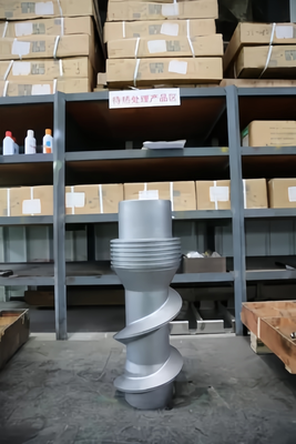 Buen precio Partes de las máquinas de extrusión de tornillos gemelos JSW computarizadas Elements de tornillo para procesamiento de PVC en línea
