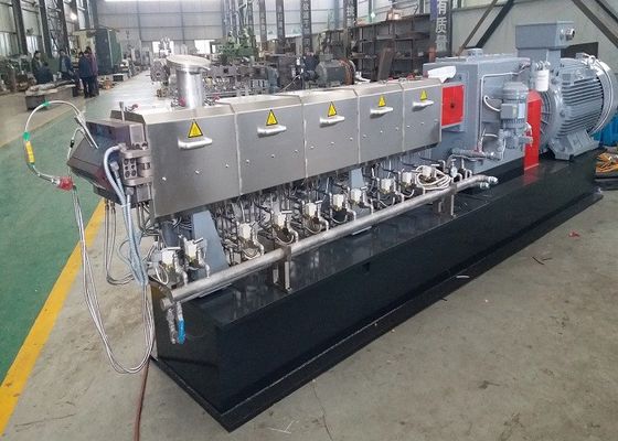 Good price Top-Rated Plastic Twin Screw Extruder L/d 36-48 for Output 40-2000kg/h and Bilateral Symmetry Gear Drive System en línea